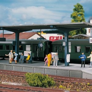 61821 Piko Bahnsteig  Burgstein 1-teilig