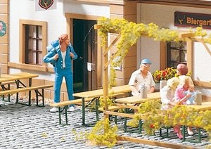 62282 Piko 3 Bänke & 3 Biergrten-Garnitren