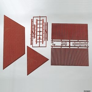 62803 Piko G-Bauteile: Ziegel-Dach