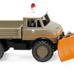 37177 Wiking Unimog U 406 mit Schneeschild Schlottmann