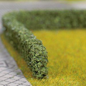 21524 Noch Modellheckendunkelgrün, 2 Stück, 1 x 0,6 cm, je 50 cm lang