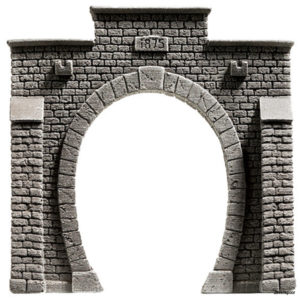 34851 Noch Tunnel-Portal1-gleisig, 7,9 x 7,6 cm