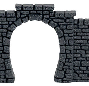 44420 Noch Tunnel-Portal1-gleisig, 9 x 4 cm, 2 Stück