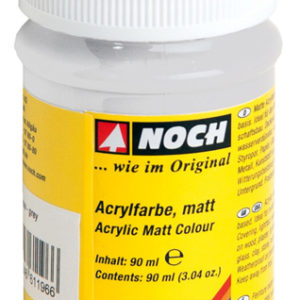 61190 Noch Acrylfarbe, matt, weiß 90 ml