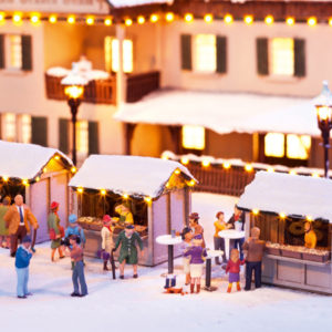 65610 Noch Kombi-Set Auf dem Weihnachtsmarkt