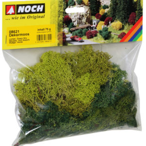 8621 Noch Dekormooshell- und dunkelgrün, 75 g