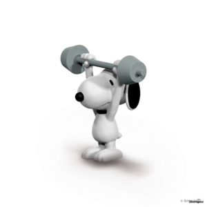 22075 Schleich SNOOPY GEWICHTHEFFER