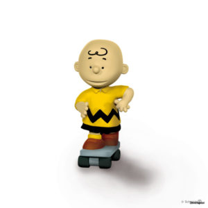 22076 Schleich CHARLIE BROWN SKATEBOARDER