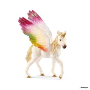 70577 Schleich Geflügeltes Regenbogeneinhorn, Fohlen
