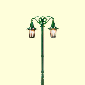 5222 Brawa H0 Alte Platzleuchte 2-fach
