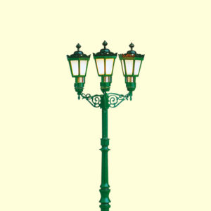5223 Brawa H0 Alte Platzleuchte 3-fach