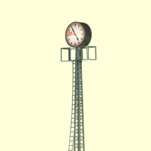 5368 Brawa H0 Uhr auf Mast mit Podest
