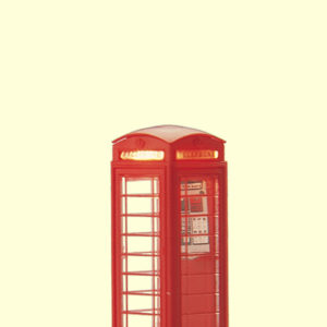 5437 Brawa H0 Englische Telefonzelle