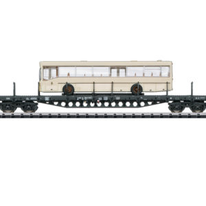 15862 Trix Flachwagen mit Bus DB