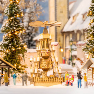14395 Noch Weihnachtsmarkt-Pyramide