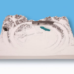 87015 Noch Fertiggelände St. Anton 53,5 x 40,5 cm, ca. 12 cm hoch