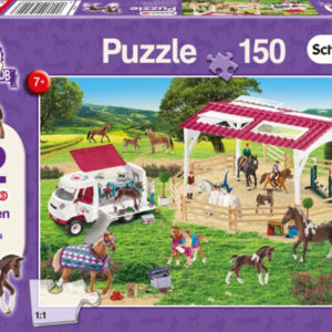56240 Schleich Puzzel met schleich figuren