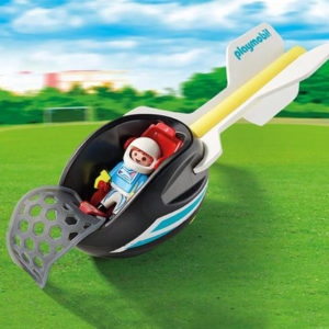 9374 Playmobil® Piloot met werpbal