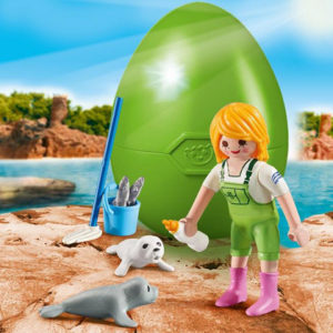 9418 Playmobil® Dierenverzorger met zeehondenbaby's