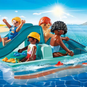 9424 Playmobil® Waterfiets met glijbaan