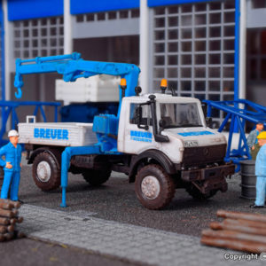 13059 Kibri H0 UNIMOG BREUER