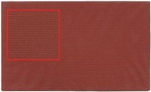 37964 Kibri N Mauerplatte Klinker, L ca. 20 x B 12 cm