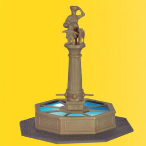 1351 Viessmann H0 Brunnen am Marktplatz mit LED-Beleuchtung