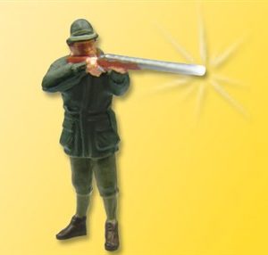1529 Viessmann H0 Jäger mit Gewehr und Mündungsfeuer