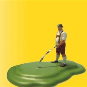 1547 Viessmann H0 Mann muss mal in Lederhose, bewegt