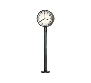 1880 Viessmann N Beleuchtete Bahnsteiguhr, LED weiß