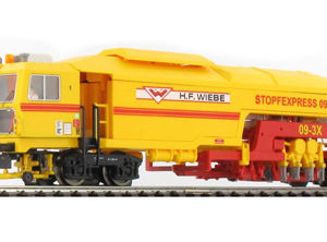 2697 Viessmann H0 Schienen-Stopfexpress Fa. WIEBE, P & T, Funktionsmodell für Dreileitersysteme **Auslauf**