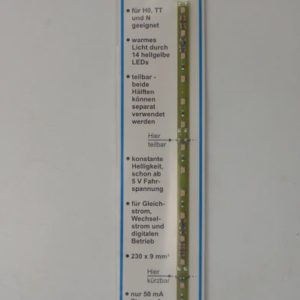 5049 Viessmann H0 Waggon-Innenbeleuchtung, 11 LEDs gelb