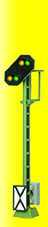 6730 Viessmann H0 Bausatz Licht-Vorsignal