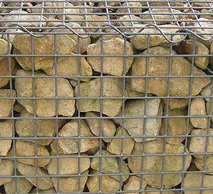 46057 Vollmer H0 Mauerplatte Gabionen aus Karton, 25 x 12,5 cm, VE 10 Stück