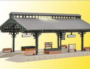 47530 Vollmer N Bahnsteighalle mit LED-Beleuchtung, Funktionsbausatz
