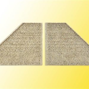 48101 Vollmer H0 Stützwand aus Steinkunst, passend zu 48100, 2 Stück
