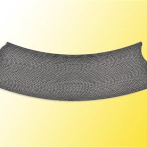 48247 Vollmer H0 Straßenplatte Kopfsteinpflaster aus Steinkunst, 45°-Kurve, Radius 30 cm