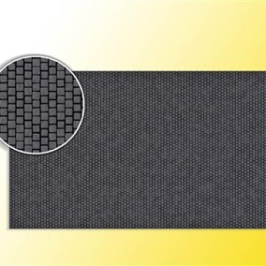 48248 Vollmer H0 Kopfsteinpflasterplatte aus Steinkunst L 28 x B 16 cm