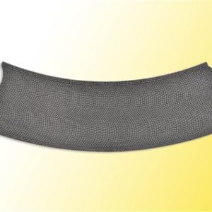 48258 Vollmer H0 Straßenplatte Kopfsteinpflaster aus Steinkunst, 45°-Kurve, gegenläufig, Radius 30 cm