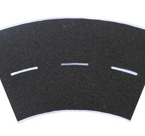 48267 Vollmer H0 Straßenplatte Asphalt aus Steinkunst, 45°-Kurve, Radius 30 cm