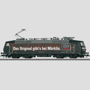 37530 Marklin Snelle multifunctionele locomotief serie 120.1 van de Deutsche Bahn AG (DB AG). Reclame-uitvoering 150 jaar Märklin
