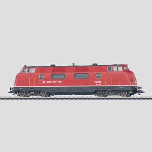 39801 Marklin Zware dieselhydraulische locomotief serie Am 4/4 van de Schweizerische Bundesbahnen (SBB/CFF/FFS). Asindeling B´B´
