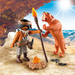 9442 Playmobil® Neanderthaler met sabeltandtijger