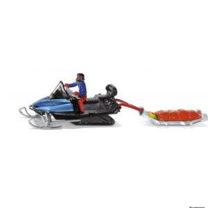 1684 SIKU Snowmobil mit Rettungsschlitten