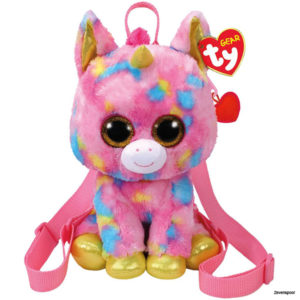 2000270 TY Pluche Fashion Rugzak Fantasia Unicorn