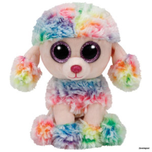 584185 TY Pluche Beanie Boo's Rainbow 15cm
