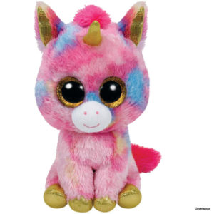 584253 TY Pluche Beanie Boo's Fantasia Unicorn 15cm