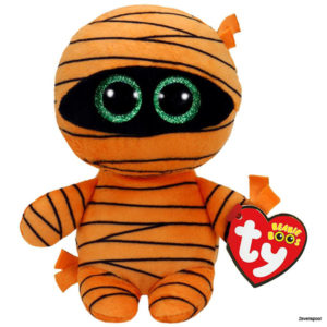 587005 TY Pluche Boo's Halloween Mask 15cm