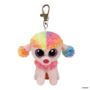 895035 TY Pluche Ty Beanie Boo's Clip Rainbow