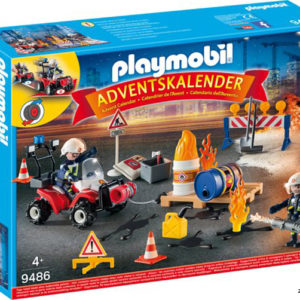 9486 Playmobil® Adventskalender - Interventie op de bouwwerf